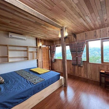 Micasa - Nha Gac Mai Tren Dinh Doi Villa Cao Bang Exteriör bild