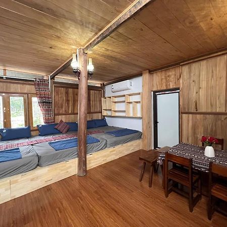 Micasa - Nha Gac Mai Tren Dinh Doi Villa Cao Bang Exteriör bild