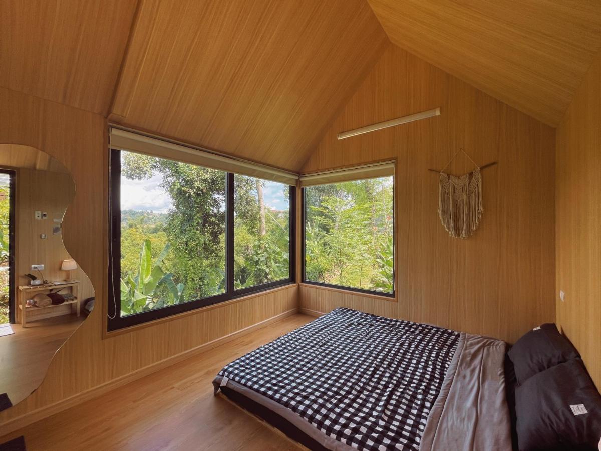 Micasa - Nha Gac Mai Tren Dinh Doi Villa Cao Bang Exteriör bild
