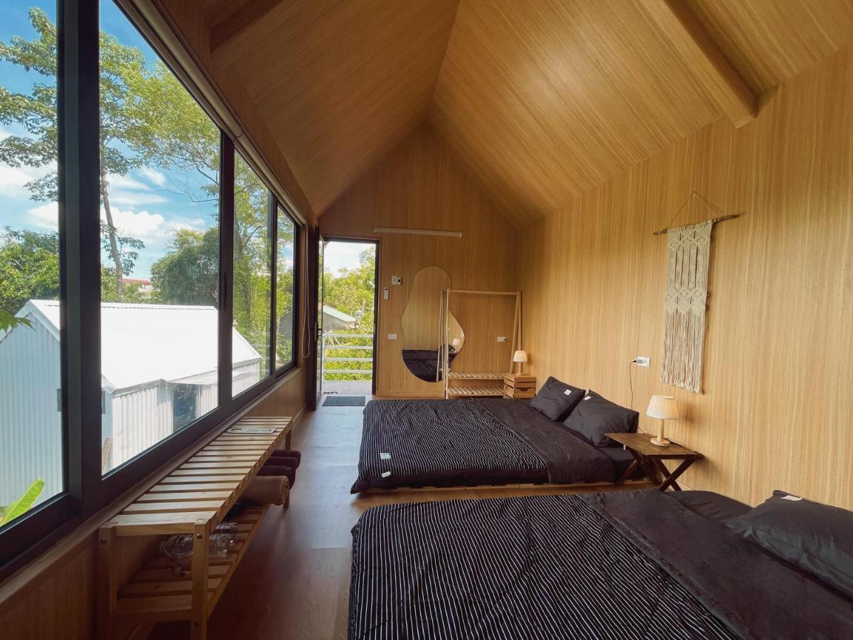 Micasa - Nha Gac Mai Tren Dinh Doi Villa Cao Bang Exteriör bild