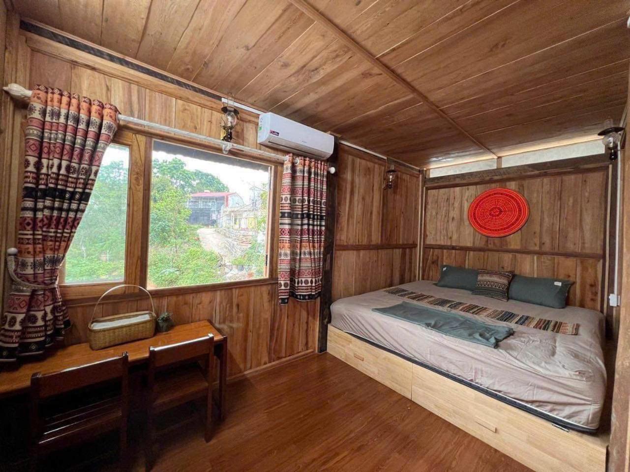 Micasa - Nha Gac Mai Tren Dinh Doi Villa Cao Bang Exteriör bild